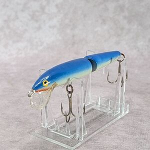 Vintage Rapala Jointed J-11 Floating Minnow Lure Perch Finland Wood